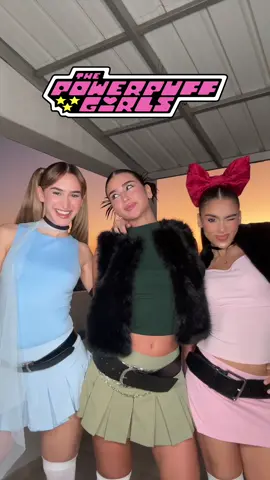 🩷🩵💚 chicas superpoderosas  @Valeria Richards @Maya  #halloween #costume #powerpuffgirls 