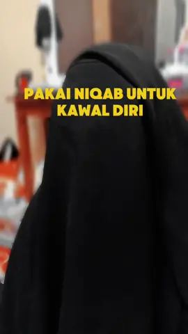 Semua orang struggle hari hari untuk jadi manusia yang lebih baik. Orang PAKAI NIQAB bukan confirmed syurga tapi sama jugak cam orang lain iaitu sedang struggle dengan Iman dan macam macam lagi. Oleh itu jangan putus asa ya kawan kawan.  #LIVE #TikTokLIVE #LIVEhighlights #niqab #fitnessclass #hijabipersonaltrainer #onlineclass #motivation #fitnessenthusiast #burqa 