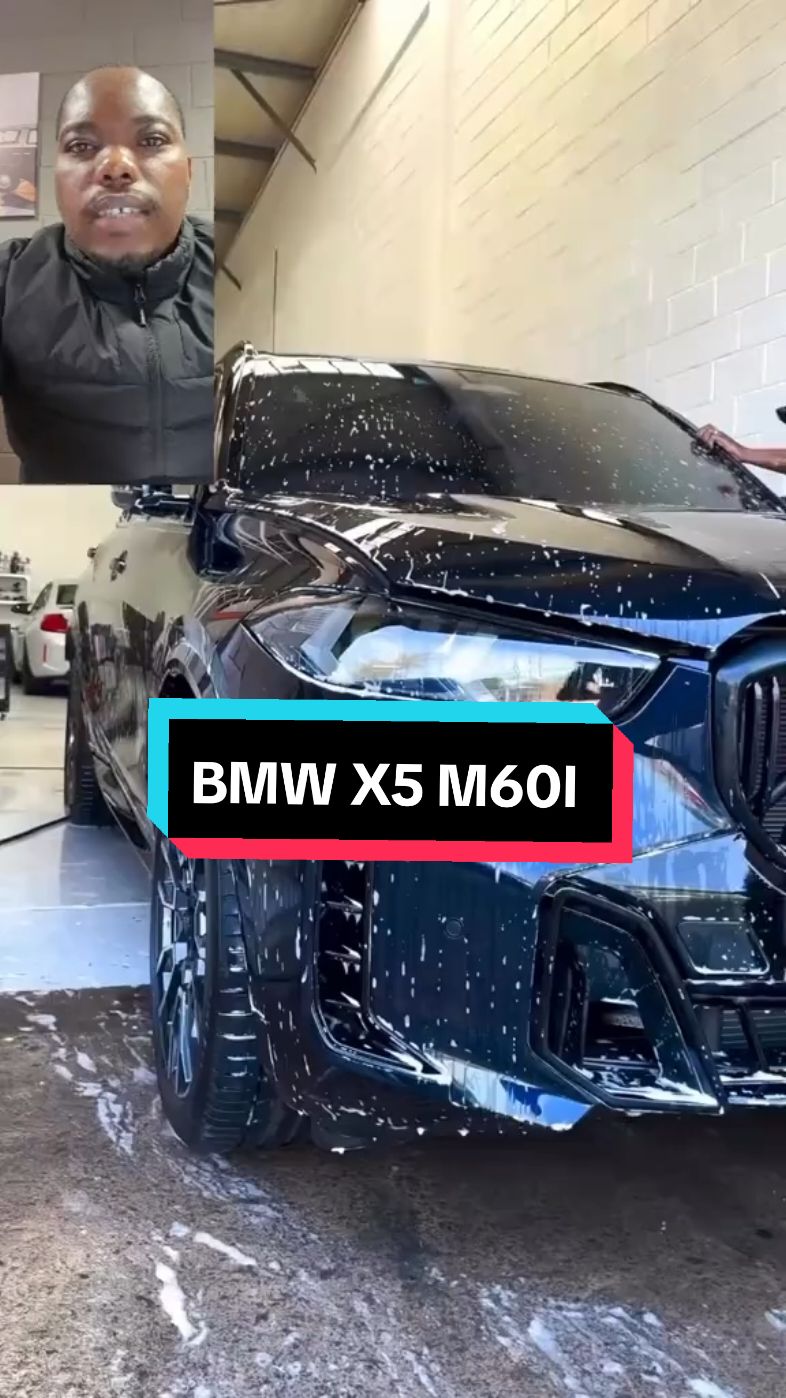 BMW X5 M60i Came in For the Following: 1.Maintenance wash  2.Ppf Replacement on passengers door  3.Ceramic Coating Application  #fyp #tredding #CapCut #SAMA28 