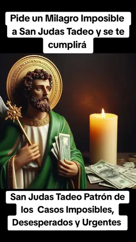 #Oración #Milagrosa a #sanjudastadeo💚 #fee  #patrondeloscasosimposibles  #patrondeloscasosdificiles  #❤️🙏 #feed #gren 