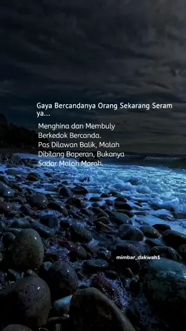 Zaman sekarang, candaan sering kali jadi topeng untuk menghina dan membully. Ketika dibalas, malah dibilang baperan. Padahal, bercanda punya batasan, jangan sampai merusak hati orang lain. Yuk, jaga lisan dan sikap kita, karena bercanda yang baik takkan menyakiti! #DakwahSantun #BercandaSehat #BijakBercanda #StopBullying #AntiBullying #BercandaDenganAdab #EtikaBercanda #HinaanBukanCandaan #DakwahRemaja #BaperBukanAlasan #DakwahDigital #IslamRahmatanLilAlamin #BerkahSosialMedia #AdabDalamIslam #JagaLisan