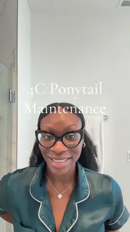 This wasn’t too bad to do on my own! This can for sure go another two weeks. #minimaleffort #4cponytail #4chair #naturalhairstyles #lowtensionprotectivestyle #lowtensionhairstyles #ponytail #diyponytails #blackwomenhairstyles #corporatetiktok 