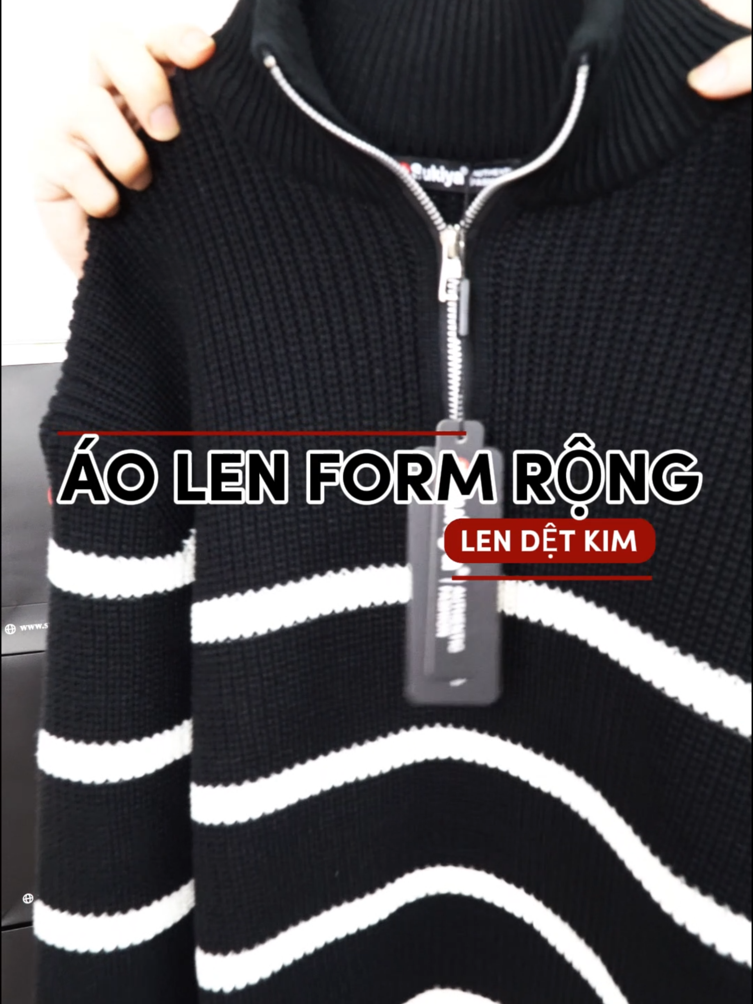 Áo Len Cổ Trụ Kéo Khóa Unisex Chất Len Dày Dặn AL81 (Tập 98) #sukiya #sukiyafashion #xuhuong #thoitrang #aolensukiya #aolen #aolennam #aolennu