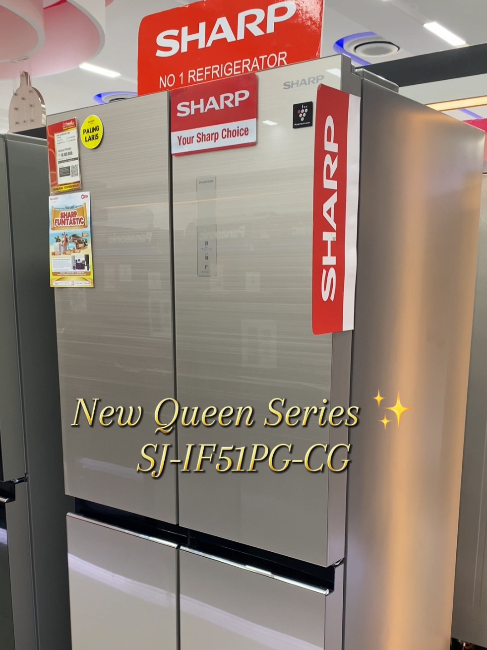 New Queen Series 🌹 #elektronikmurahsolo #fypシ #fyp #candielektronik #sharpindonesia #multidoor #elektronikmurahsoloraya 