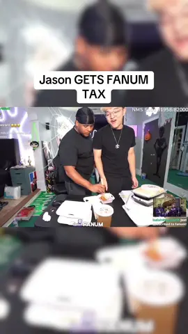 Jason GETS FANUM TAX #jasontheween #twitch #clips #foryou #faze #fanum