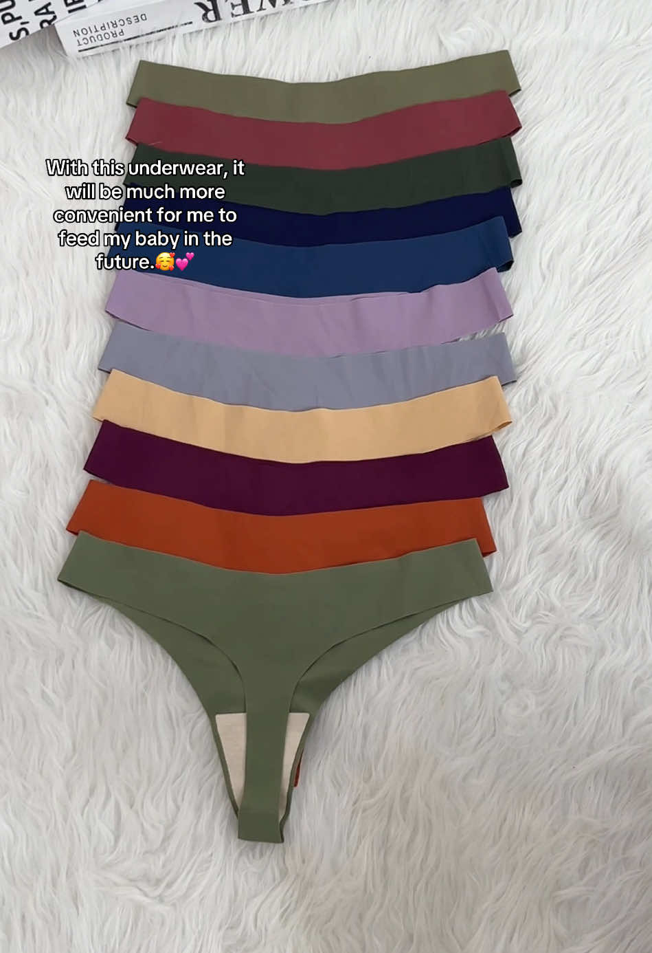 Womens Solid Color Drop Waist With this underwear, it will be much more convenient for me to feed my baby in the future. #Spotlight #BlackFridaySale #TikTokMadeMeBult #tiktokshopblackfriday#tiktokshopcyber monday #spotlightfinds #underwear #colorful#panties#breathabled #falldealsforyou #ShopHalloween #underwear #bra #bras#breathabled #colorful