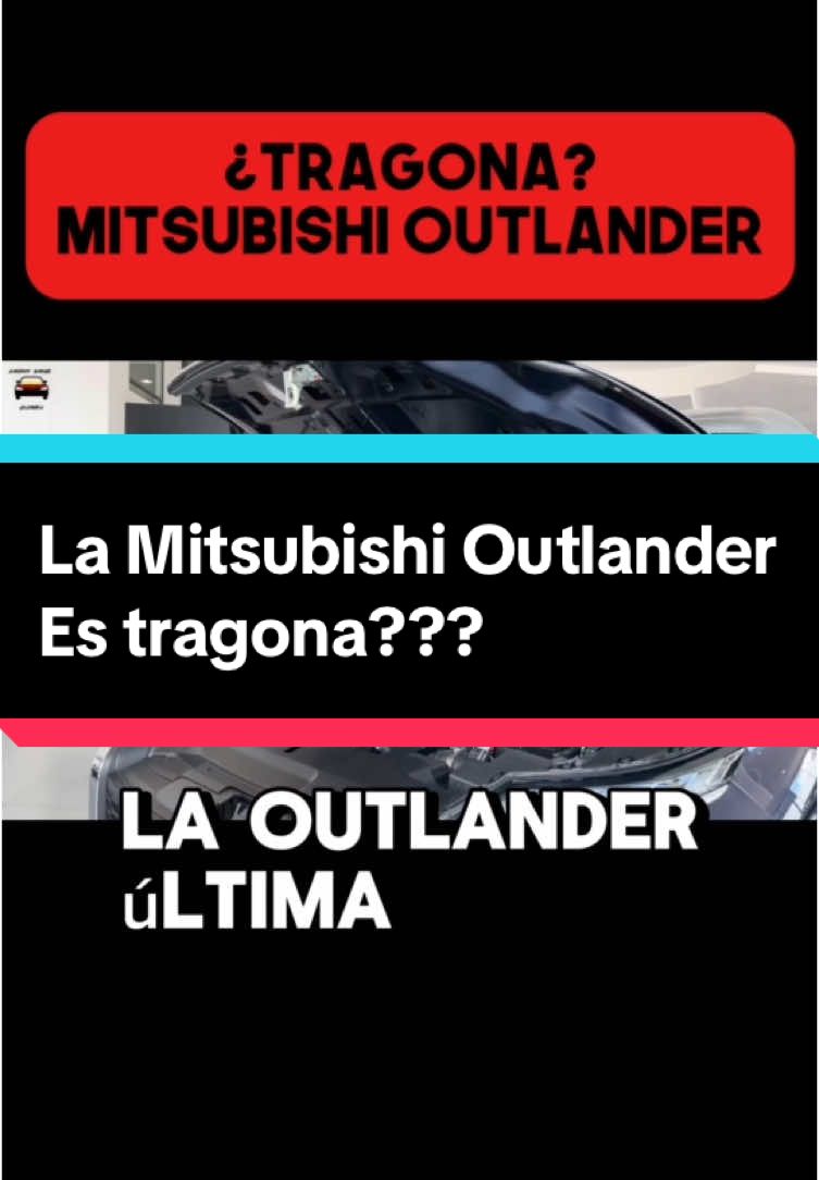 ¿Tragona? Mitsubishi New Outlander #mitsubishinewoutlander #mitsubishioutlander2024 #mitsubishioutlander #motor 