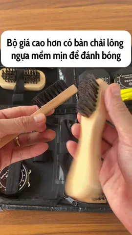 Trả lời @tiemnhaanvi Bộ nhà em có bàn chải lông ngựa mịn màng , cam kết đúng như mô tả #tiemnhaanvi #xidanhgiay #vesinhgiay 