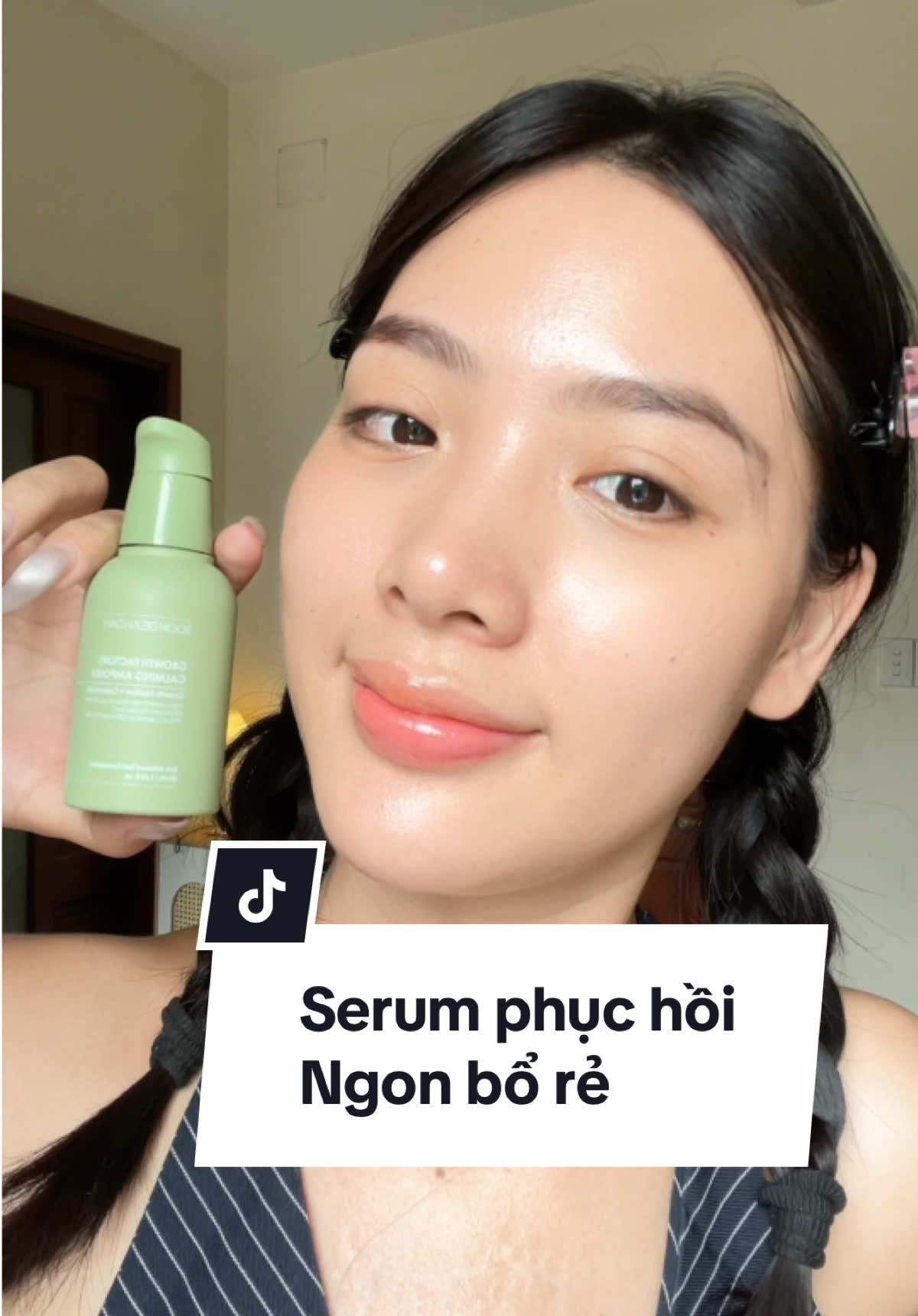 Serum phục hồi ngon bổ rẻ mà tại sao lại ít người biết quá vậy ??  #boomdeahdah #boomxanh #serumphuchoi #biquyetlamdep #goclamdep #chamdadungcach #reviewlamdep #skincareroutine 