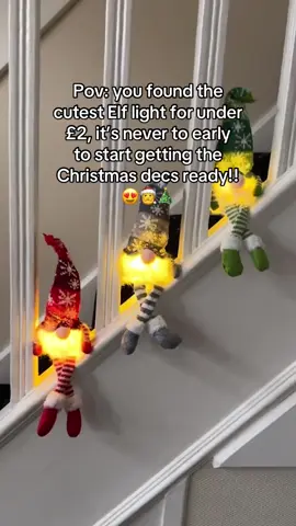 These are so diddy&cute🎄Light Up Elves 🎅 #Light #Lightup #Christmas #Christmasdecor #Elf #Nightlight #Fyp #Foryou #Watsview #TikTokMadeMeBuylt #TikTokShop #Spotlightfinds #spotlight #foryoupage #momsofttiktok #tiktokmademebuyit #sephoraalışverişim