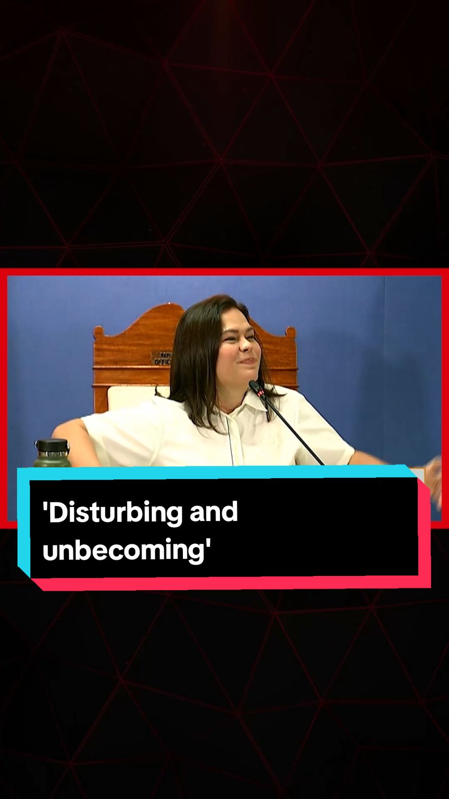 Tinitingnan na umano ngayon ng Department of Justice #DOJ kung may mga nilabag na batas si Vice Pres. #SaraDuterte sa mga naging pahayag niya tungkol kay Pres. #Bongbong Marcos at sa amang si dating pangulong Ferdinand Marcos Sr. #News5 #FrontlineExpress 