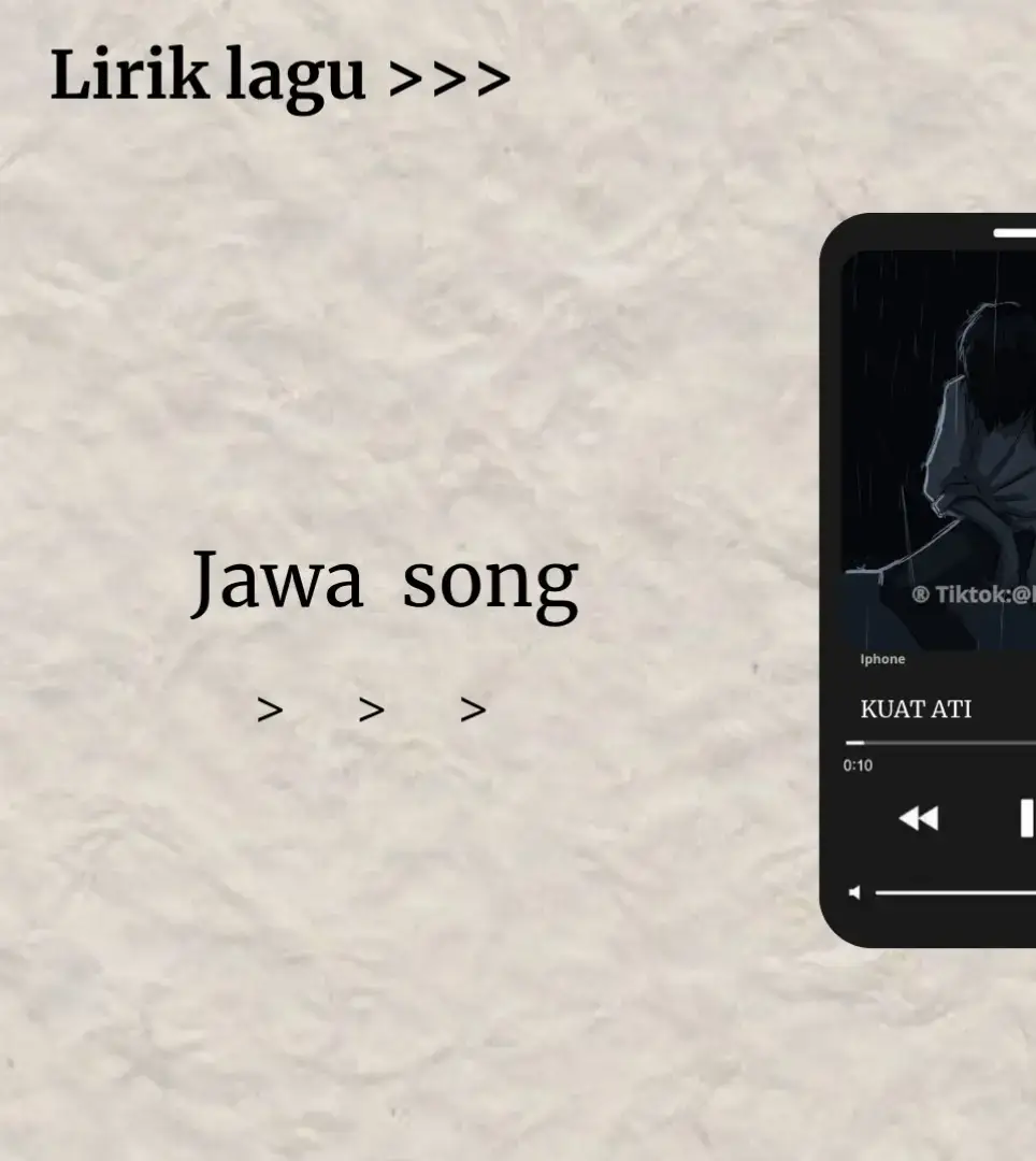 KUAT ATI #liriklagu #lagujawa #jawasong #kuatati #lewatberanda #lyrics #4u #fyp #xyzbca 