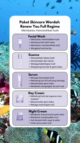 skincare wardah renew you full regime, yakin gamau beli skincare wardah yag satu ini?  #wardah #wardahbeauty #skincare #fypシ゚viral #fyp 