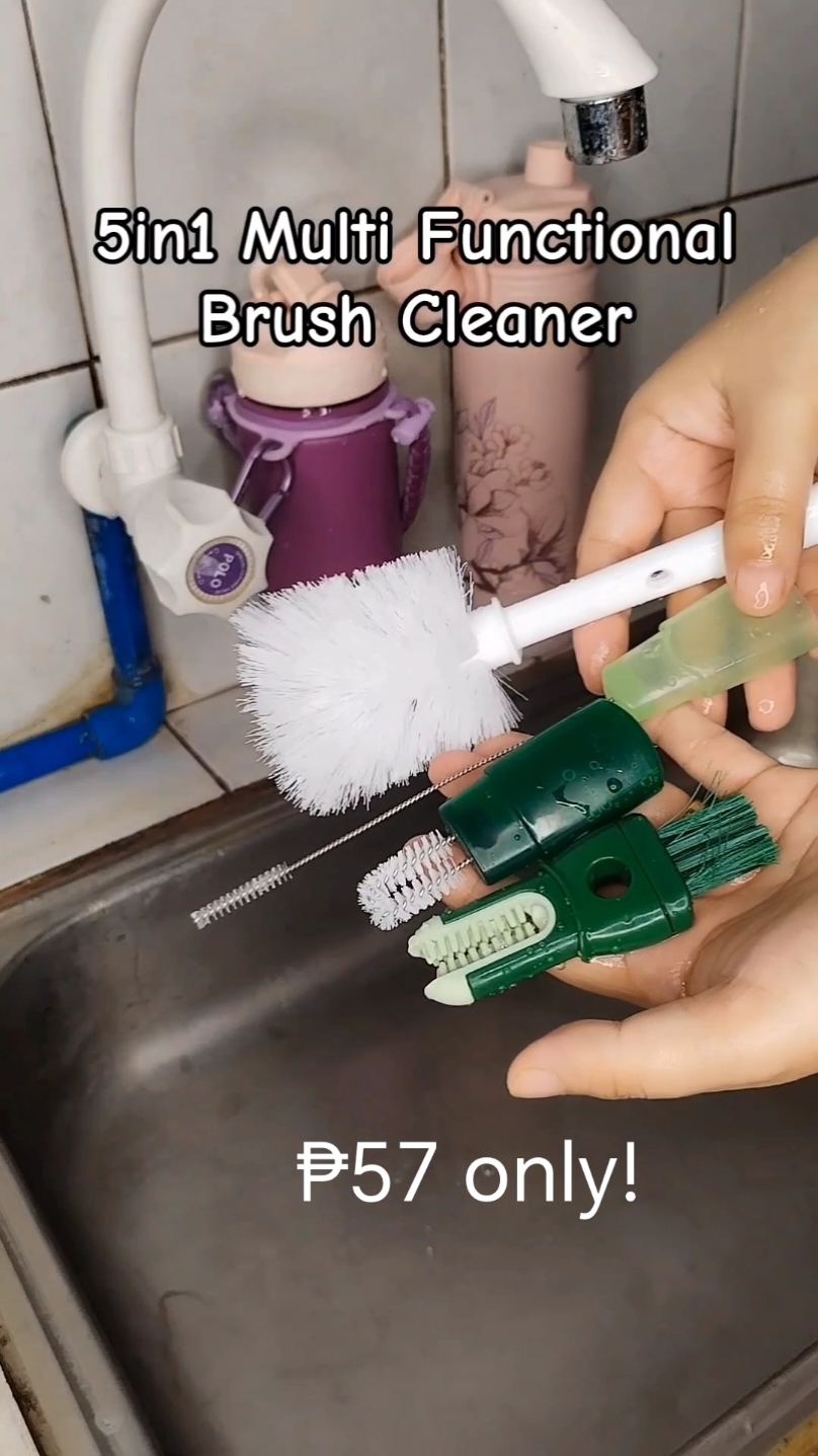 Replying to @nampyeon.finds #5in1multifunctionalcleaner #brushforbottles #brush #brushcleaner #fyp 