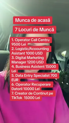 7 Locuri de munca de la distanta de acasa remote online pe #RabotaMD 🤘🫶