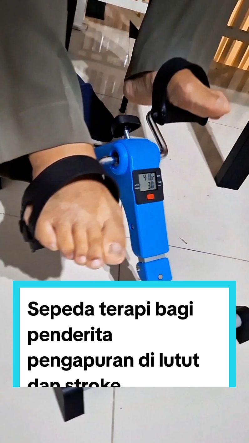 Terapi buat penderita pengapuran di lutut atau stroke bisa dirumah saja dengan sepeda terapi ini #sepedaterapi #sepedaterapistroke #sepedaterapilutut 