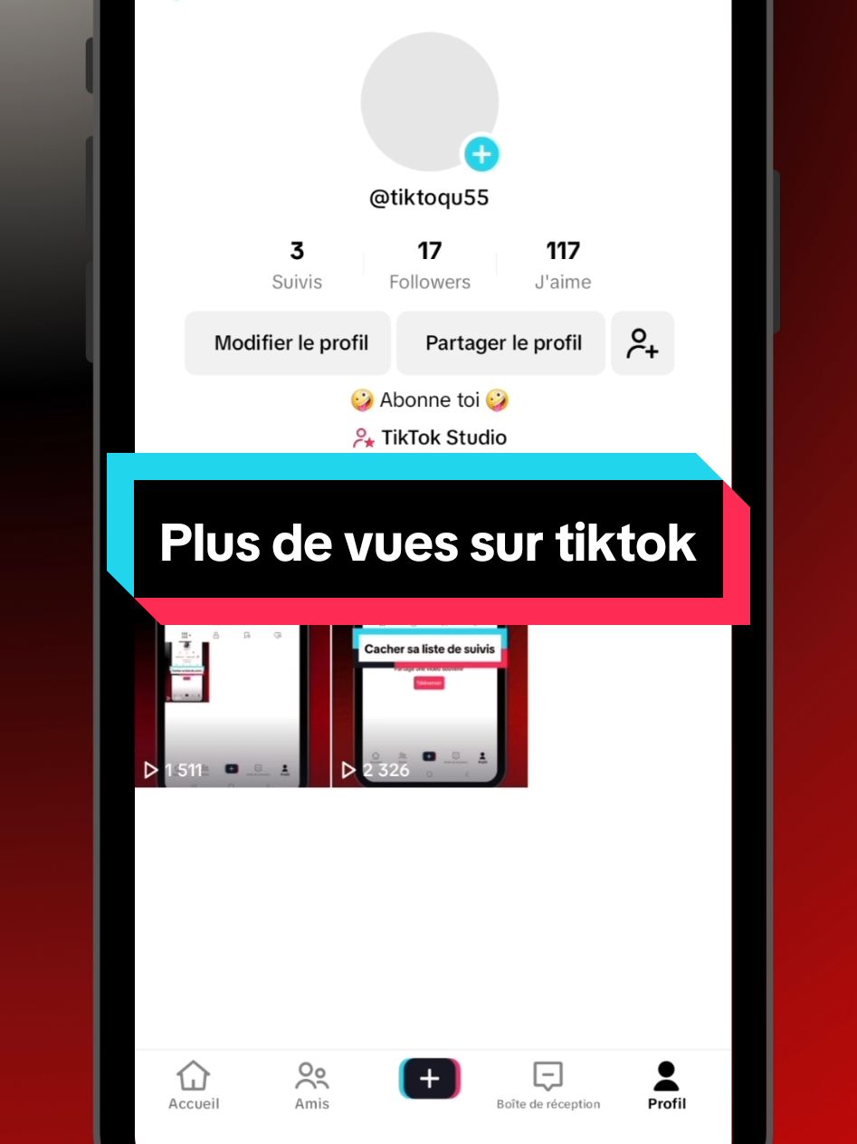 Avoir plus de vues sur tiktok#avoirdesvues #tutorialtiktok #tutorial #conseils #pourtoii 