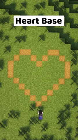Minecraft Underground Heart House❤️ #Minecraft #minecraftbuilding