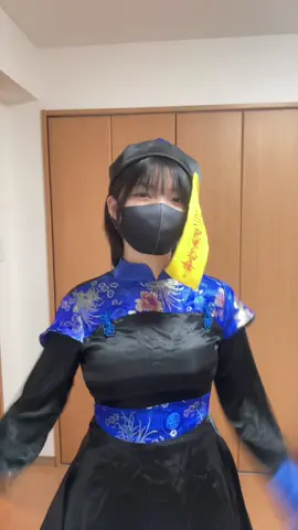 キョンシーに仮装してみました。早めのハロウィン