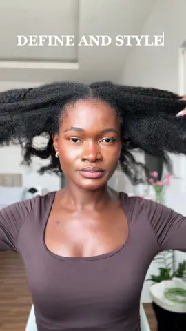 Define and style with me #naturalhairstyles #naturalhair 