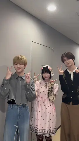 &TEAMのおふたりと🤘🏻あちら側のtiktokも撮ったのでみてねദ🎀 #らんまアニメ  #いいなずっきゅん  #ずっきゅんダンス  #newmusic 