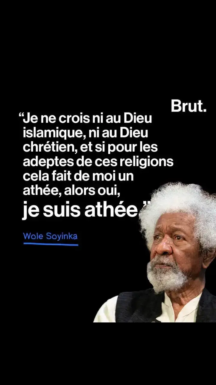 🇳🇬 #Wole #Soyinka, célèbre #écrivain #nigérian et prix #Nobel de #littérature 1986, dans une récente interview sur #CNN. 📸 Ernest Ankomah / Getty Images