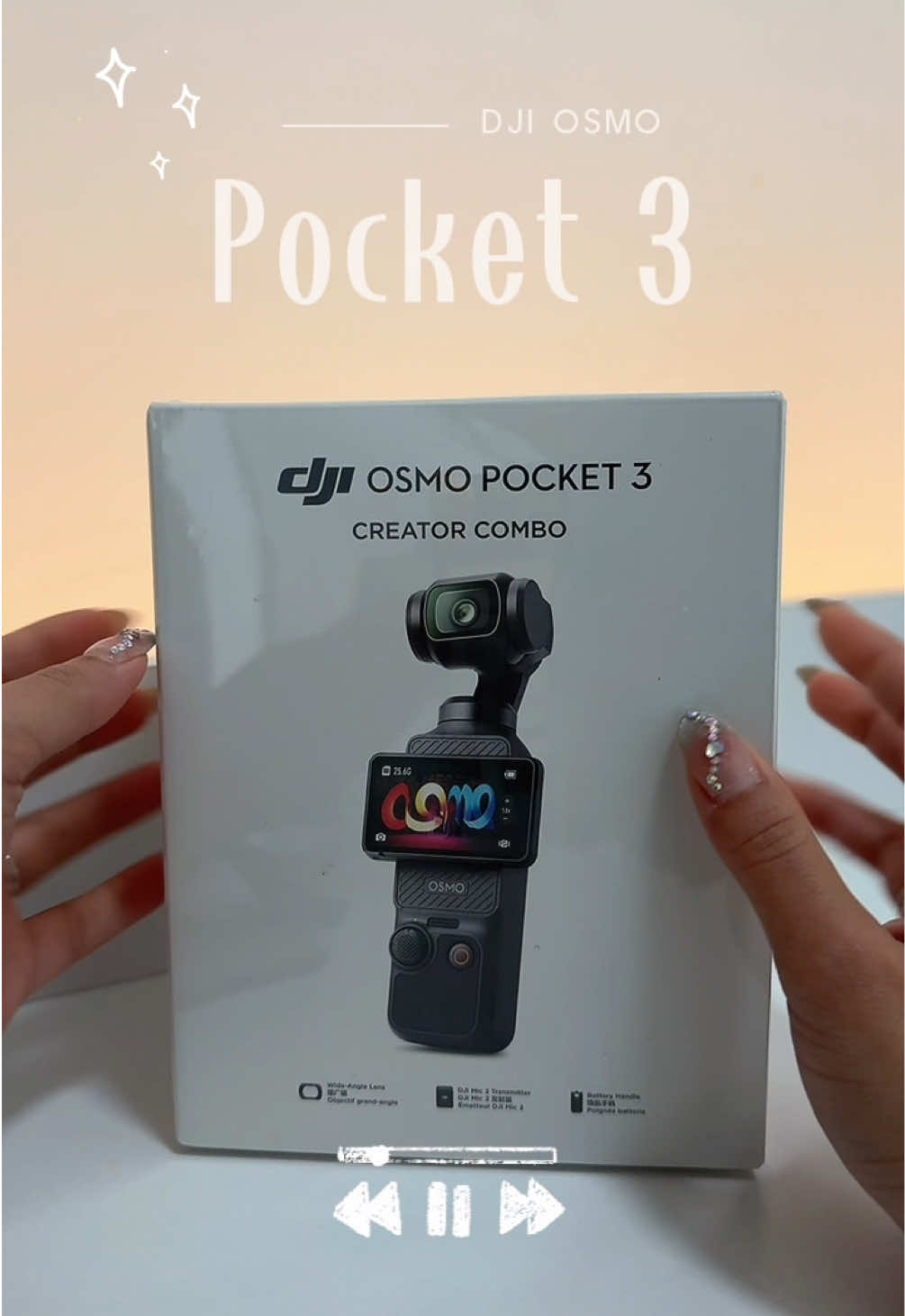 I have been waiting for this so long, finally got the dji osmo pocket 3 as an early Christmas present to myself!