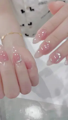 Nhẹ nhàng Blingbling ♥️🫶 #nails #nail 