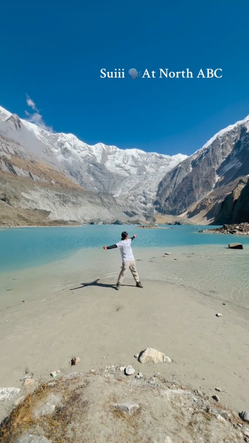 Panchakunda lake #foryou #annapurnabasecamp #northabc #cr7 #madrista 