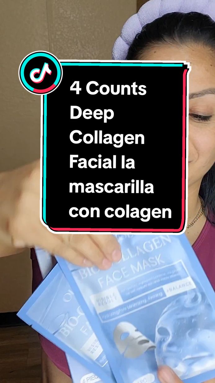 4 Counts Deep Collagen Facial la mascarilla con colageno ame los resultadis carita idratada #paratiiiiiiiiiiiiiiiiiiiiiiiiiiiiiii #mujeresyhombres #paratiiiiiiiiiiiiiiiiiiiiiiiiiiiiiii #latinosenusa #colageno #idratante #luminosa #quitaaños #marcarilla #facial #skin 