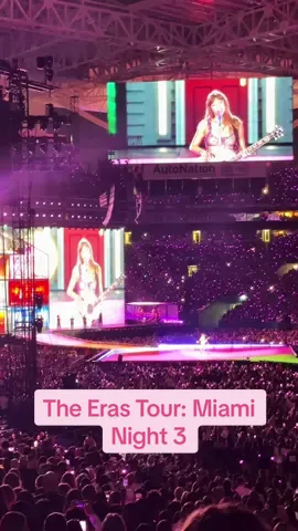 I only cried 4 times last night which is way less than how many times I thought I would cry! Waiting over a year for this show was so wroth it 🫶 #theerastour #erastour #erastourtaylorswift #erastourmiami #miaminight3 #taylorswift #taylorswifttok #gracieabrams #reputation #reputationtaylorsversion #miami #swifttok #swiftie #taylorswifterastour #creatorsearchinsights  @Taylor Swift @Taylor Nation @Shearly 💅 Finance + Career @Alexa | South Florida Living☀️ 
