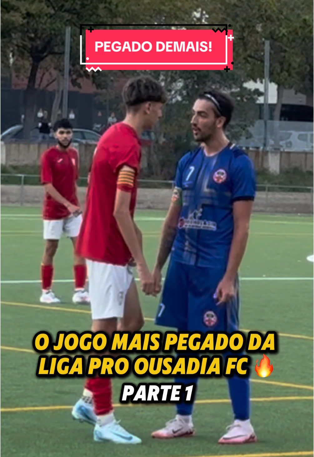 O JOGO MAIS PEGADO DO OUSADIA NA LIGA 🤩💙 #futebol #tiktokesportes #pov #jogoreal #x1 #ousadiafc 