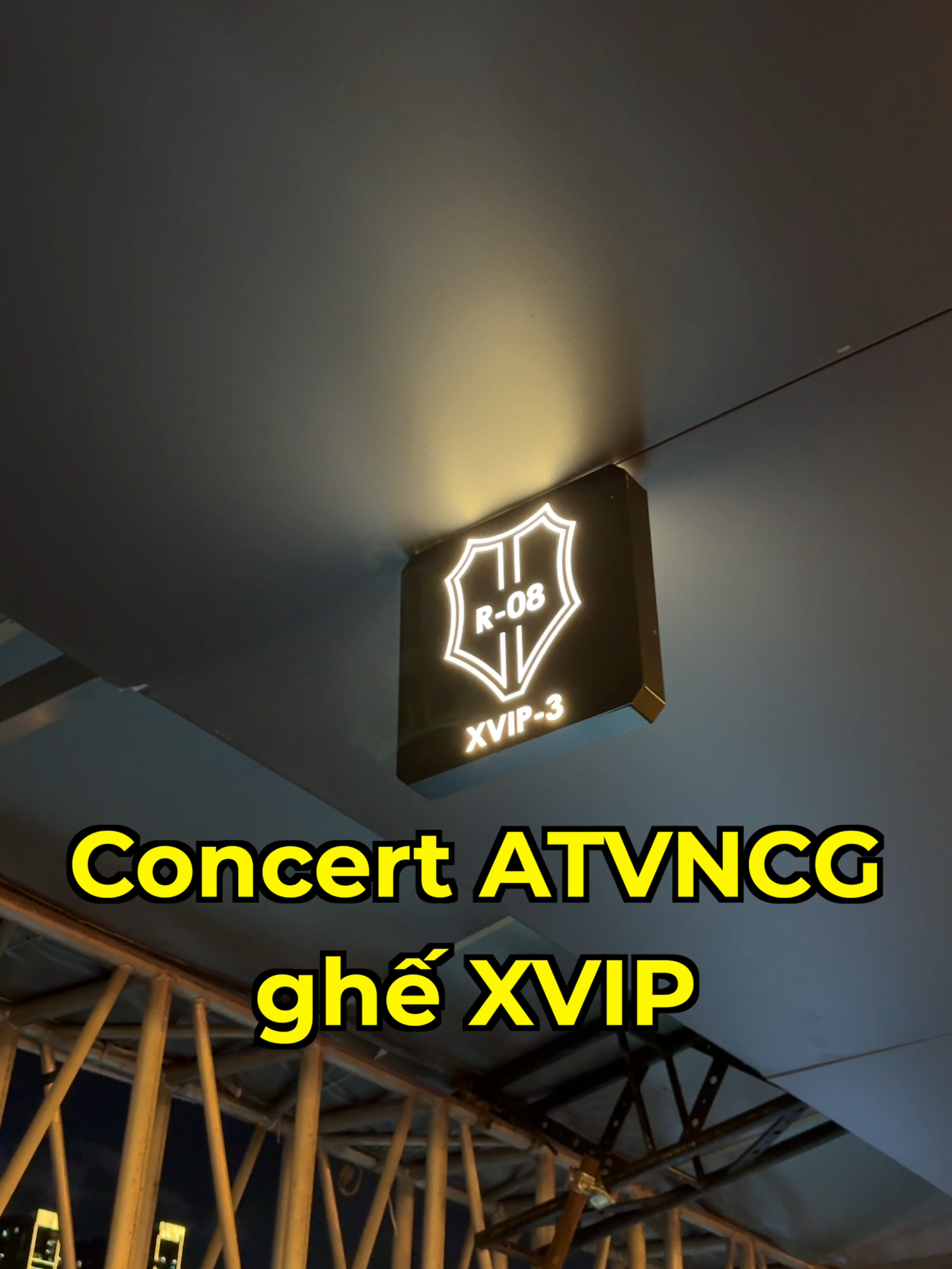 Trải nghiệm concert ATVNCG ở ghế Xvip 3