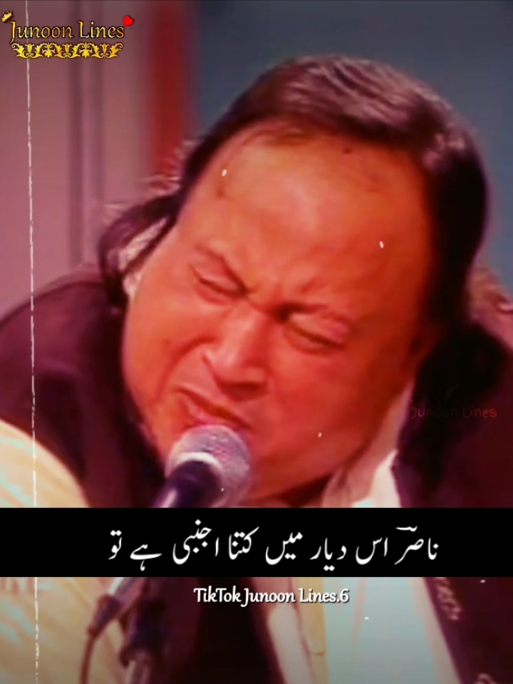 Kitna Ajnabi Hai Tu Meri Zindagi Hai To ❤🌾 غم ہے یا خوشی ہے تو میری زندگی ہے تو ❤🍂 #lines #unfak #nfak #nfak_lines #ustadnusratfatehalikhan #nusratfatehalikhan #نصرت_فتح_علی_خان #egend #qawali #suroor #viral  #fyp #foryou #trending #trendingvideo 