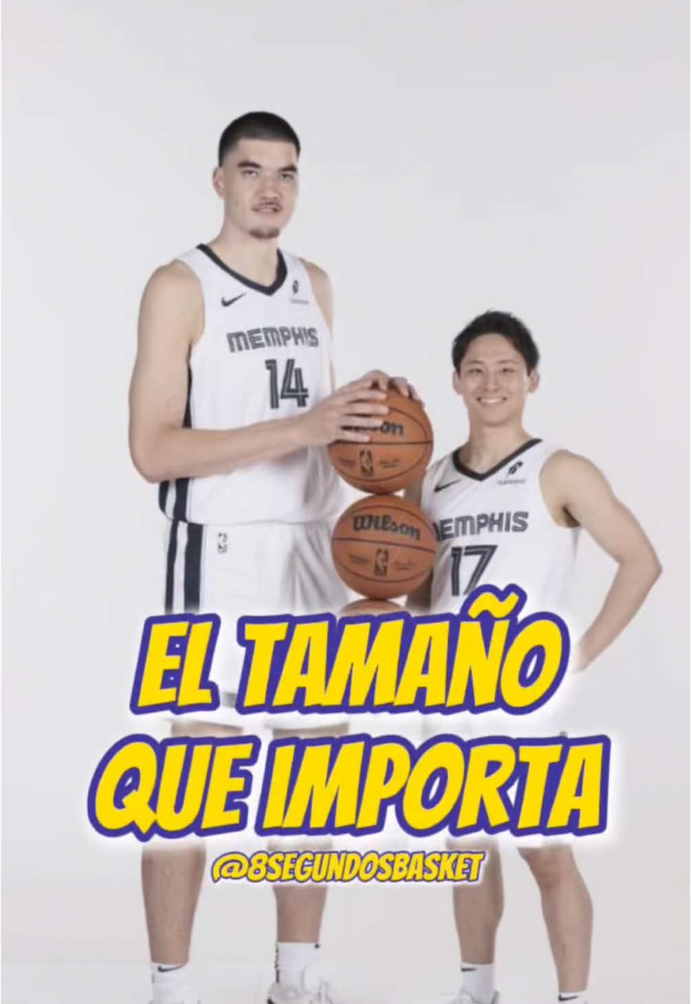 Yuki Kawamura nos demuestra el único tamaño que importa🥹 #NBA #yukikawamura #jamorant #zachedey #memphisgrizzlies #nbaespaña #baloncesto #8segundosbasket 