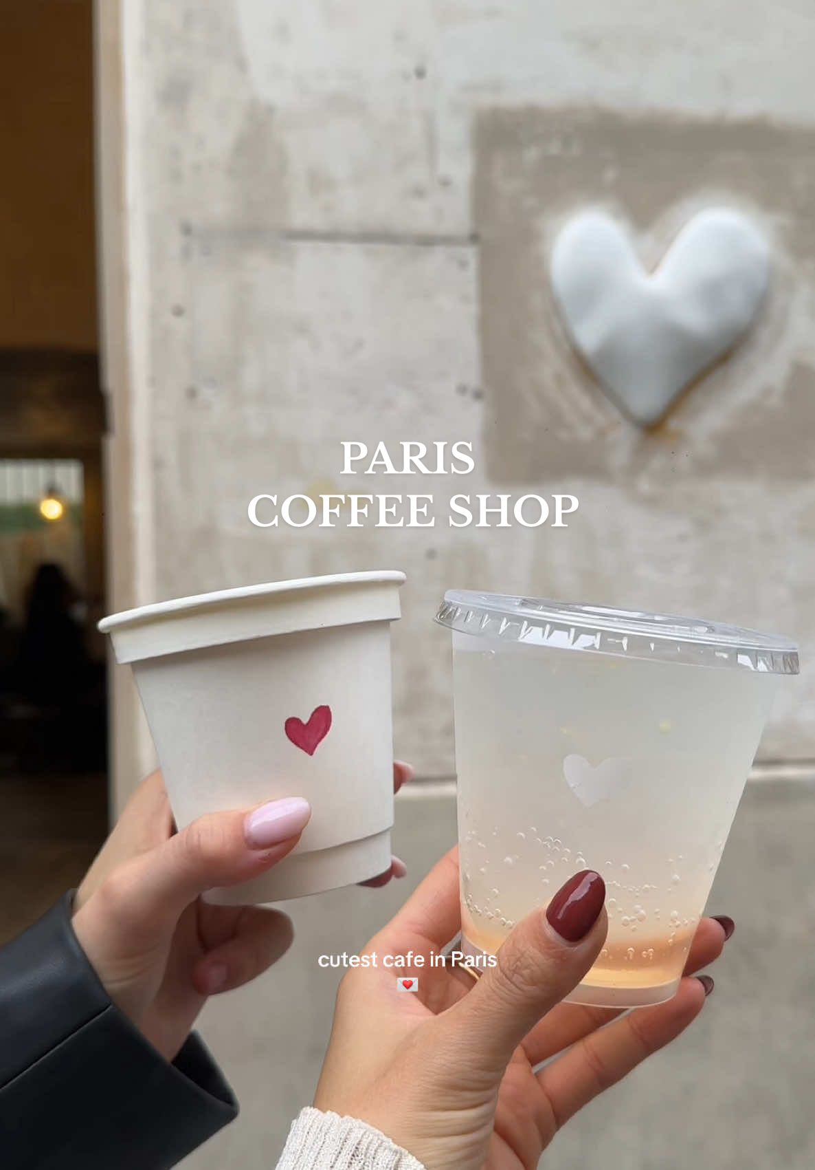 Is this the cutest café in Paris #tiktoktravel #paris 