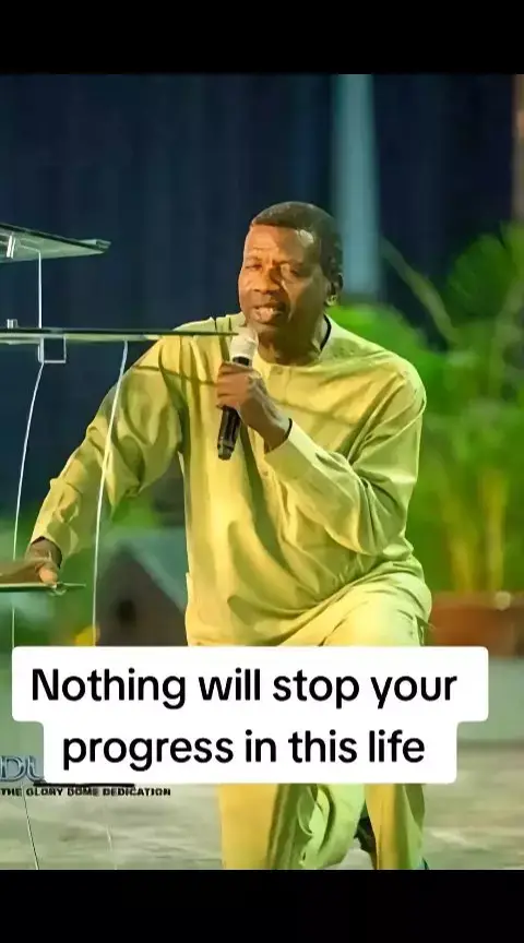 Nothing will stop your program #pastoreaadeboyeprays  #adeboye1457  #oyedepo  #bishopdavidoyedepo 