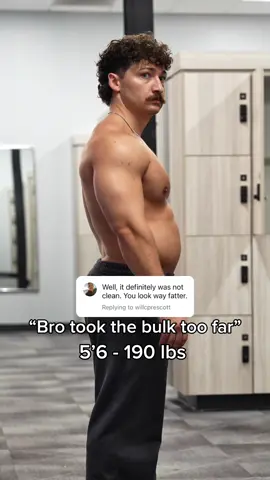 38lbs above stage weight now. Of course a lot of this weight is fat, but being in a consistent surplus of 250 cals a day is inevitably going to add some body fat. The bulk continues 💪🏼 Even if we gain just 5lbs of lean mass, I’ll be happy.  #Fitness #gym #workout #motivation #exercise 