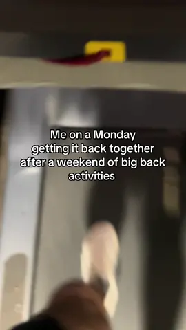 Some weekends be really horrible!  #foryou #fyp #foryoupage #gym #GymTok #gymcontent #cut #weekend #bigbackactivities #bigback #cardio 