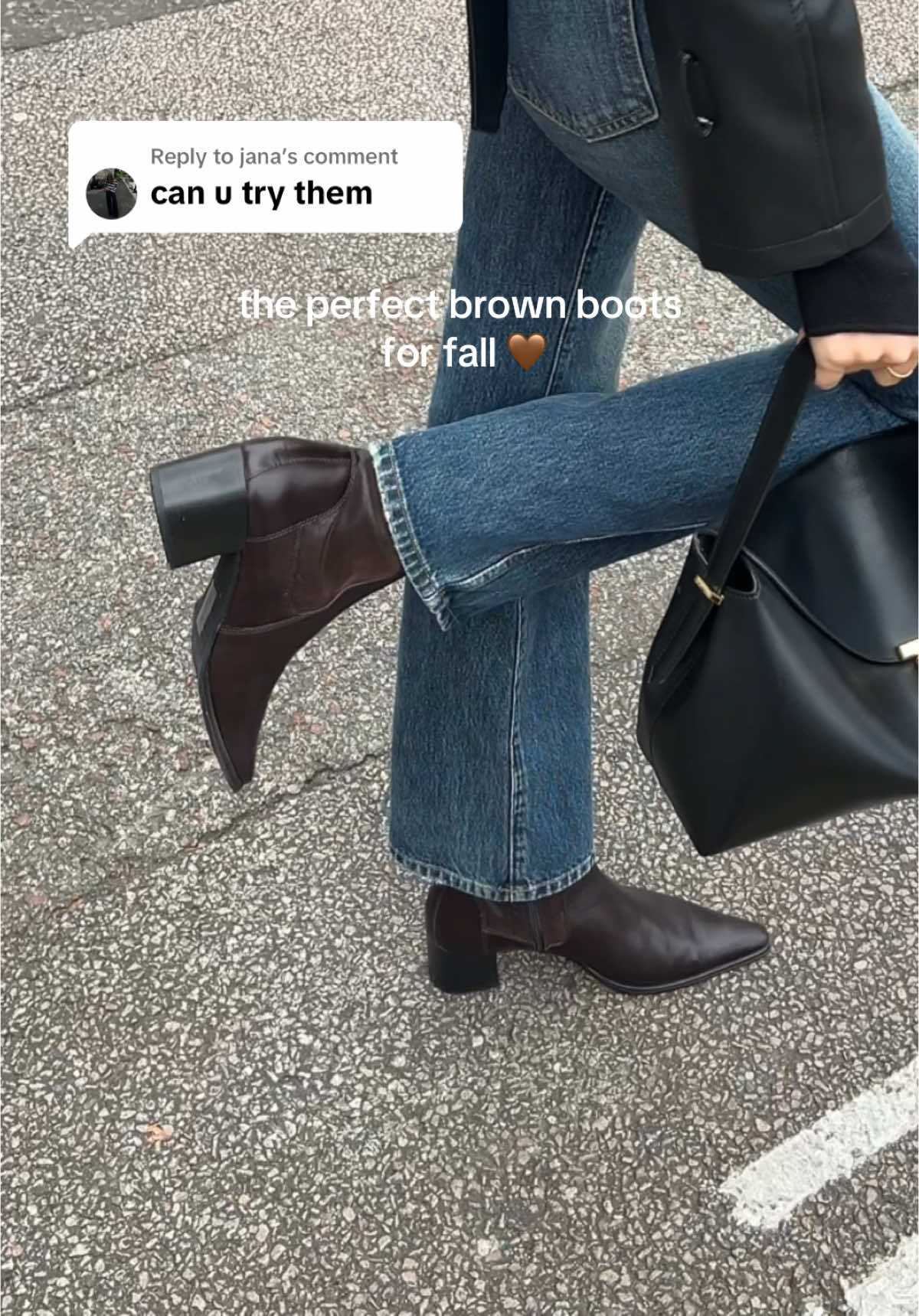 Replying to @jana To say i am obsessed with this jeans + boots combo is an understatement #outfitoftheday #falloutfits #ootdinspiration #fashiontiktok #autumnoutfits