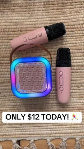 😱 ONLY $12 TODAY!!! The perfect addition to your holiday party or gift for your kiddos! 😍#giftideas #tiktokshop #tiktokmademebuyit #teen #party #karaoke #blackfriday #deals #flashsale 