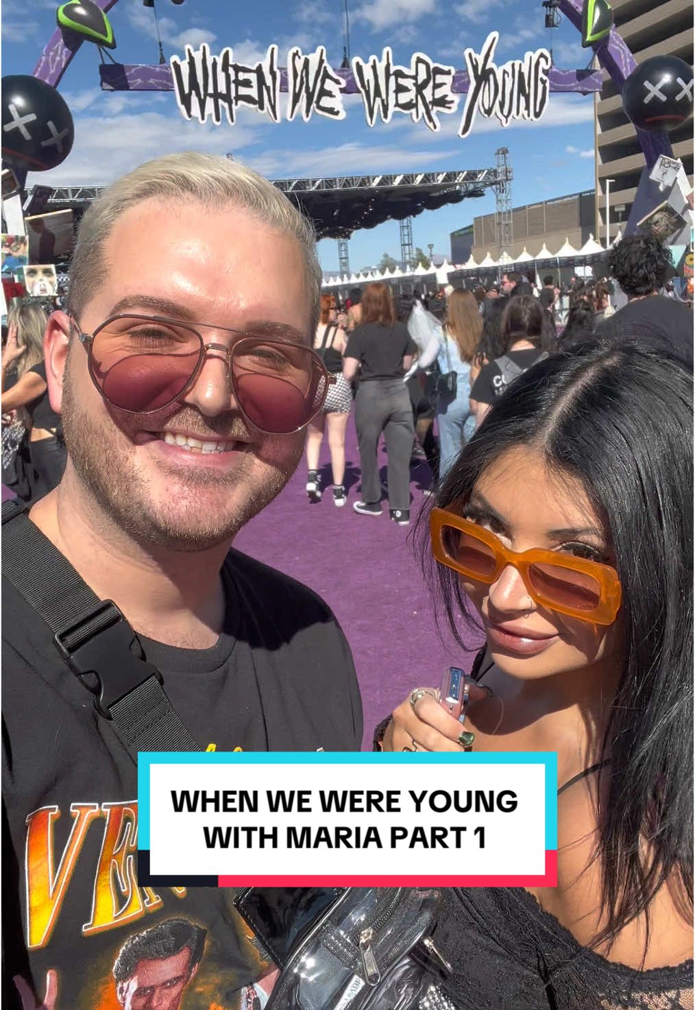 When We Were Young Part 1. @Mia @When We Were Young Fest #whenwewereyoung #lasvegas #musicfestival #bestfriend #workbestie @Coheed and Cambria @Underoath 