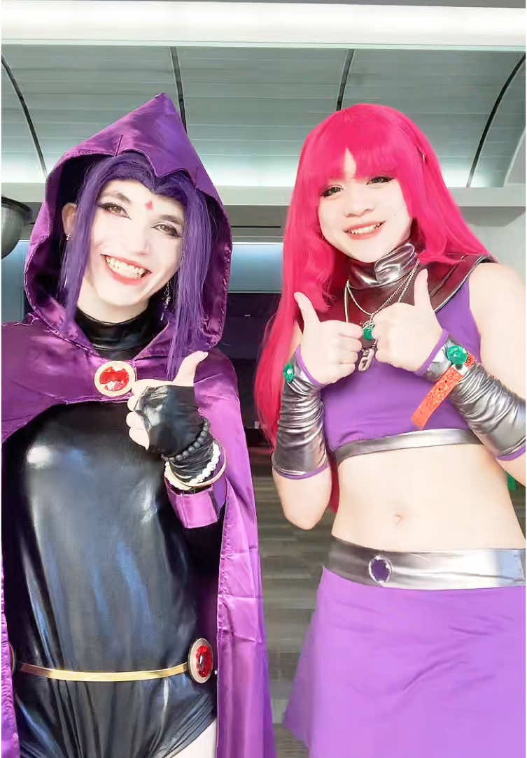 💗💜 #teentitans #teentitansgo #teentitanscosplay #teentitansraven #teentitansstarfire #cosplay #cosplayer #cosplaygirl @roulxxs 