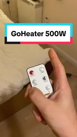 This GoHeater is a game changer on my winter heating bills #portableheaters #heater #heatingbill #tiktokshopdeals #goheater #coldroom 