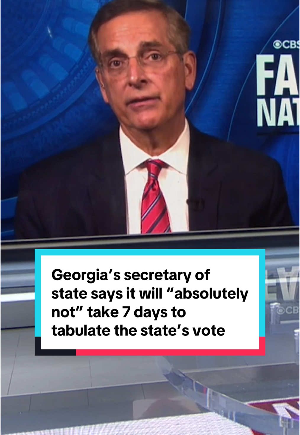 Georgia Secretary of State Brad Raffensperger says it will 