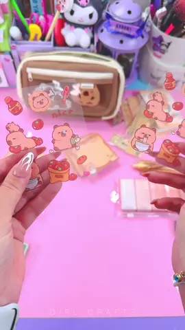 Unboxing - Cute Kawaii Capybara Pencil Case - ASMR #stationery