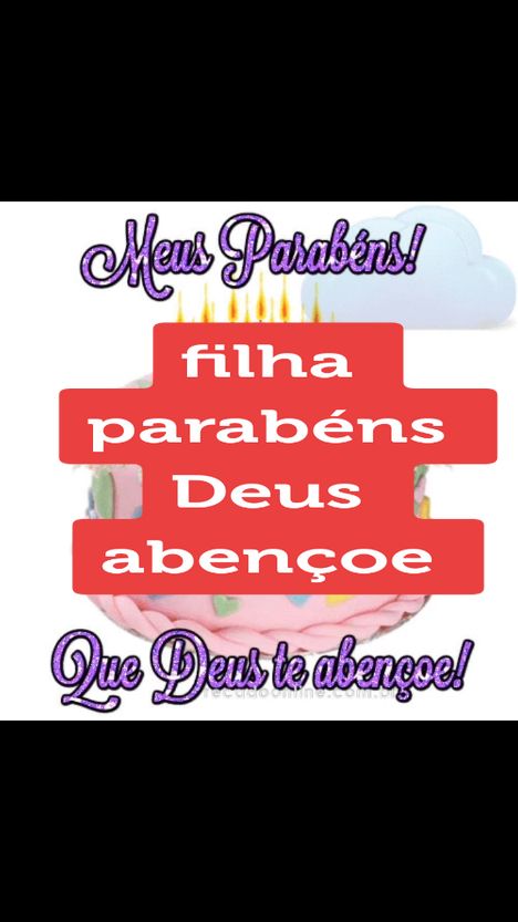 feliz aniversário filha Deus te abençoe  beijos sua mãe #telemensagememvideo  #filha #parabens #aniversario