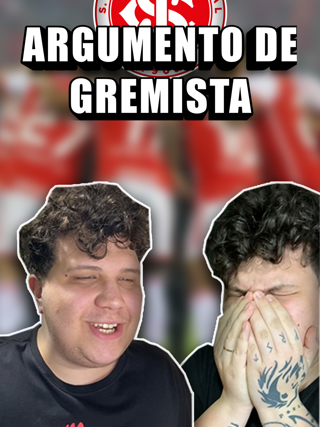 TÁ ACABANDO OS ARGUMENTOS KKKK #fy #foryouu #internacional #scinternacional #Inter #futebol #grenal #humor #piada #foryoupagе #Gremio #choro