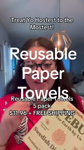 5 pack of reusable paper towels for $11.96 + FREE SHIPPING! Such a good deal! @forearthbyus #reusablepapertowels #swedishdishcloth #christmas #giftideas #tiktokshopblackfriday #tiktokshopholidayhaul #tiktokshopcybermonday 