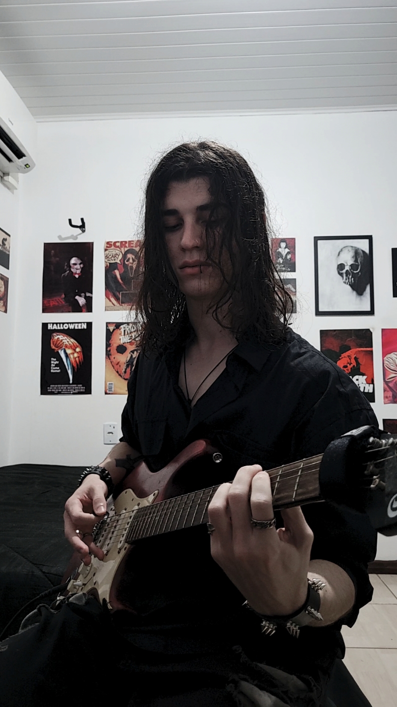 Rosemary #fyp #deftones #rosemary #guitartok #guitarcover #rock #numetal 